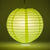 8" Light Lime Green Round Paper Lantern, Even Ribbing, Chinese Hanging Wedding & Party Decoration - AsianImportStore.com - B2B Wholesale Lighting and Decor