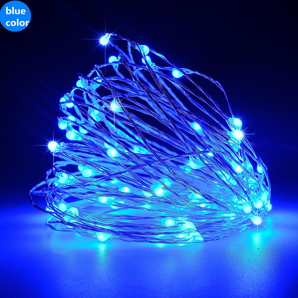 33 FT | 100 LED Blue Waterproof Micro Fairy String Lights With Power Adaptor - AsianImportStore.com - B2B Wholesale Lighting and Decor