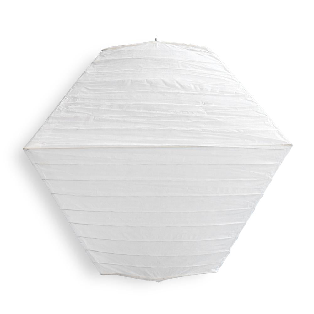 12" White Pagoda II Paper Lantern