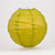 24" Chartreuse Yellow Green Round Paper Lantern, Crisscross Ribbing, Hanging - AsianImportStore.com - B2B Wholesale Lighting and Decor