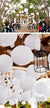 16" Beige / Ivory Round Paper Lantern, Crisscross Ribbing, Chinese Hanging Wedding & Party Decoration - AsianImportStore.com - B2B Wholesale Lighting and Decor