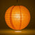36" Persimmon Orange Jumbo Round Paper Lantern, Even Ribbing, Chinese Hanging Wedding & Party Decoration - AsianImportStore.com - B2B Wholesale Lighting and Decor
