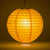 6" Orange Round Paper Lantern, Even Ribbing, Chinese Hanging Wedding & Party Decoration - AsianImportStore.com - B2B Wholesale Lighting and Decor