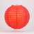 6" Red Round Paper Lantern, Even Ribbing, Chinese Hanging Wedding & Party Decoration - AsianImportStore.com - B2B Wholesale Lighting & Decor since 2002