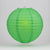 6" Emerald Green Round Paper Lantern, Even Ribbing, Chinese Hanging Wedding & Party Decoration - AsianImportStore.com - B2B Wholesale Lighting and Decor