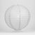 6" Gray / Grey Round Paper Lantern, Even Ribbing, Chinese Hanging Wedding & Party Decoration - AsianImportStore.com - B2B Wholesale Lighting and Decor
