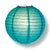 4" Teal Round Paper Lantern, Even Ribbing, Hanging Decoration (10 PACK) - AsianImportStore.com - B2B Wholesale Lighting and Decor
