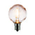 LED Filament G50 Globe Shatterproof Energy Saving Light Bulb, Dimmable, 1W,  E17 Intermediate Base