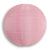 10" Pink Shimmering Nylon Lantern, Even Ribbing, Durable, Hanging