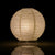 Beige/Ivory Round Centerpiece Candle Lantern w/ Fine Lines - AsianImportStore.com - B2B Wholesale Lighting and Decor