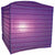 10" Dark Purple Square Shaped Paper Lantern - AsianImportStore.com - B2B Wholesale Lighting and Decor