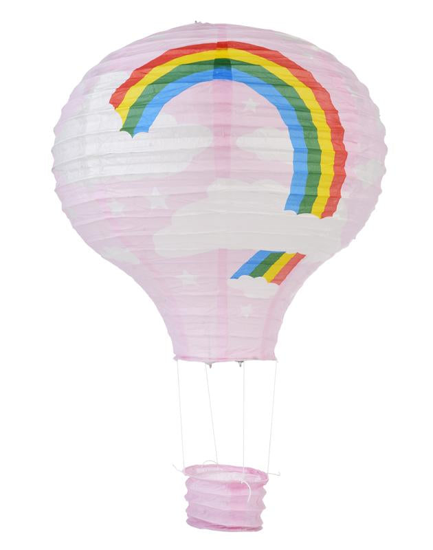 Pink Rainbow Hot Air Balloon Paper Lantern - AsianImportStore.com - B2B Wholesale Lighting and Decor