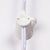 102 FT Shatterproof Light Bulb LED Outdoor Patio String Light Set, 100 Socket E12 C7 Base, White Cord