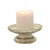 2.5" Silver Anna Mercury Glass Pillar Candle Stand - AsianImportStore.com - B2B Wholesale Lighting & Decor since 2002