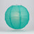 24" Teal Green Round Paper Lantern, Crisscross Ribbing, Chinese Hanging Wedding & Party Decoration - AsianImportStore.com - B2B Wholesale Lighting and Decor