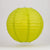 4" Chartreuse Round Paper Lantern, Even Ribbing, Hanging Decoration (10 PACK) - AsianImportStore.com - B2B Wholesale Lighting and Decor