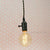 Single Black Pearl Socket Vintage-Style Pendant Light Cord w/ Dimmer Switch Switch, 11 FT Twisted Brown Cloth Cord - Electrical Swag Light Kit - AsianImportStore.com - B2B Wholesale Lighting and Decor
