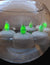Floating Waterproof Flameless LED Tea Light Candle - Green (6 PACK) - AsianImportStore.com - B2B Wholesale Lighting and Decor
