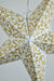 24" Gold Bramble Glitter Paper Star Lantern, Hanging - AsianImportStore.com - B2B Wholesale Lighting and Decor