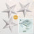 3-PACK + Cord | Silver Glitter Bramble 24" Illuminated Paper Star Lanterns and Lamp Cord Hanging Decorations - AsianImportStore.com - B2B Wholesale Lighting and Decor