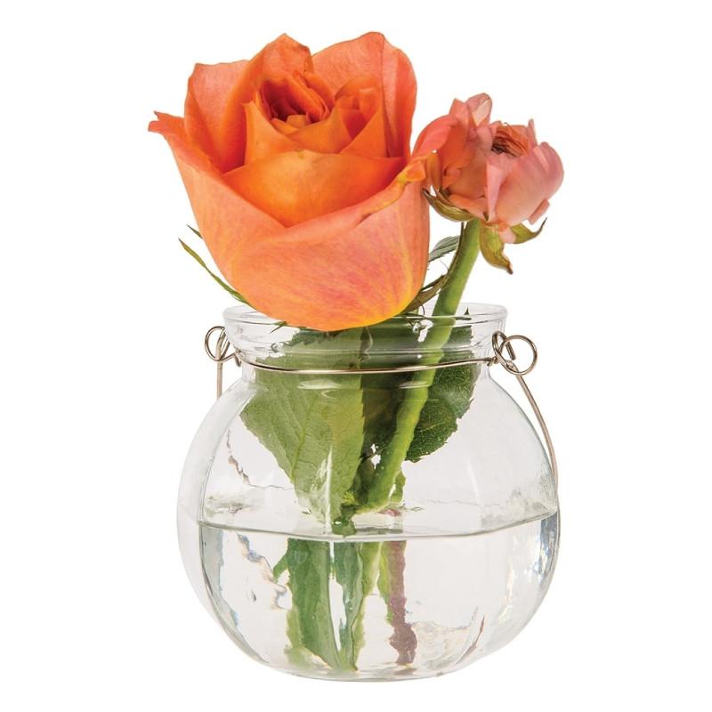 Vivian Clear Hanging Mason Jar Candle Holder and Vase (20 PACK) - AsianImportStore.com - B2B Wholesale Lighting and Décor