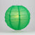 24" Emerald Green Round Paper Lantern, Crisscross Ribbing, Chinese Hanging Wedding & Party Decoration - AsianImportStore.com - B2B Wholesale Lighting and Decor