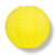 16" Yellow Round Paper Lantern, Even Ribbing, Chinese Hanging Wedding & Party Decoration - AsianImportStore.com - B2B Wholesale Lighting and Decor