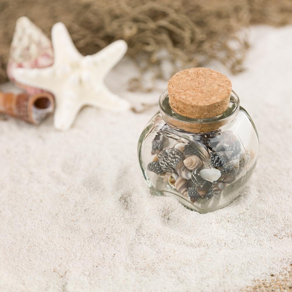  Mini 2.75" Glass Jar Bottle Wedding Favor Container with Cork Stopper - AsianImportStore.com - B2B Wholesale Lighting and Decor