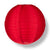 16" Red Shimmering Nylon Lantern, Even Ribbing, Durable, Hanging - AsianImportStore.com - B2B Wholesale Lighting & Décor since 2002.