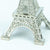 (Discontinued) (50 PACK) Paris Eiffel Tower 5" Name Card  / Photo Holder, Metal, Silver
