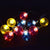 10 LED RBY Hard Plastic Light Bulb Shaped String Lights, 5.5 FT, Battery Operated (24 PACK) - AsianImportStore.com - B2B Wholesale Lighting and Décor