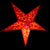 24" Red Tulip Cut Paper Star Lantern, Chinese Hanging Wedding & Party Decoration - AsianImportStore.com - B2B Wholesale Lighting and Decor