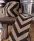Burlap Fabric Wrap Roll w/ Black Chevron Pattern (2.4 x 6 Ft) - AsianImportStore.com - B2B Wholesale Lighting and Decor