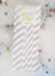 Silver Metallic Paper Straws, Striped Party Pattern (12-PACK) - AsianImportStore.com - B2B Wholesale Lighting and Decor