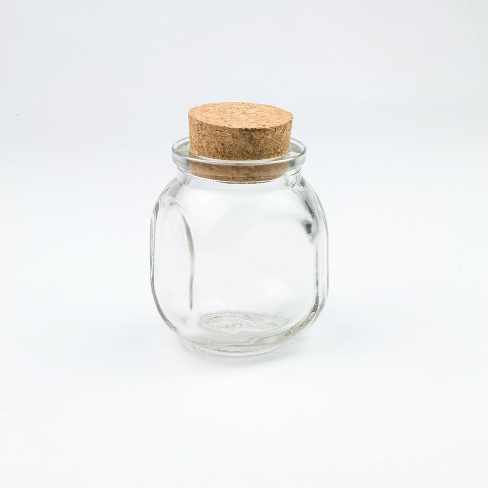  Small 3.5" Glass Jar Bottle Wedding Favor Container with Cork Stopper - AsianImportStore.com - B2B Wholesale Lighting and Decor
