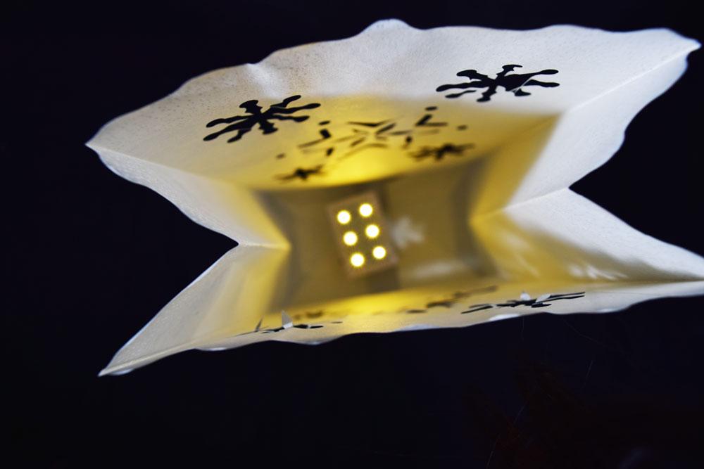 Starburst Paper Luminaries / Luminary Lantern Bags Path Lighting (10 PACK) - AsianImportStore.com - B2B Wholesale Lighting and Decor