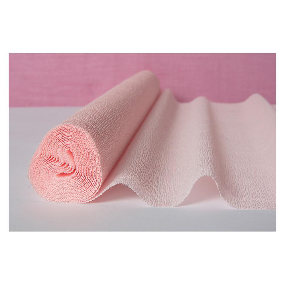 Bridal Pink Premium Heavy Italian Crepe Paper Roll and Table Runner, 20 Inches x 8 Feet (20 PACK) - AsianImportStore.com - B2B Wholesale Lighting and Décor