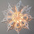 Pizzelle Paper Star Lantern (24-Inch, White, Winter Frozen Snowflake Design) - AsianImportStore.com - B2B Wholesale Lighting and Decor