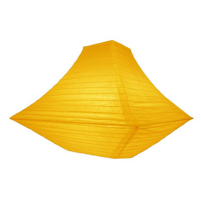 14" Yellow Pagoda Paper Lantern - AsianImportStore.com - B2B Wholesale Lighting & Décor since 2002.