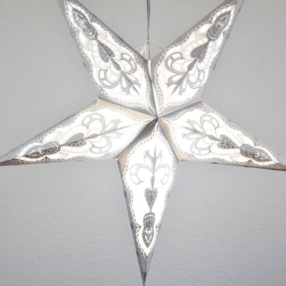 Black and Grey Star Lanterns