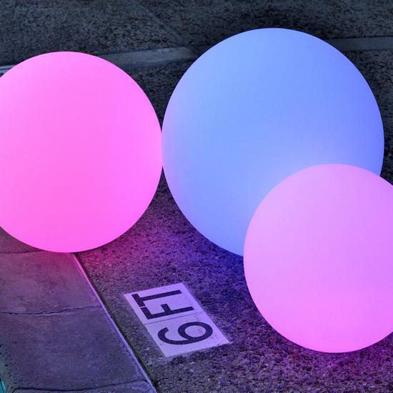 Waterproof Floating LED Rainbow Orbs