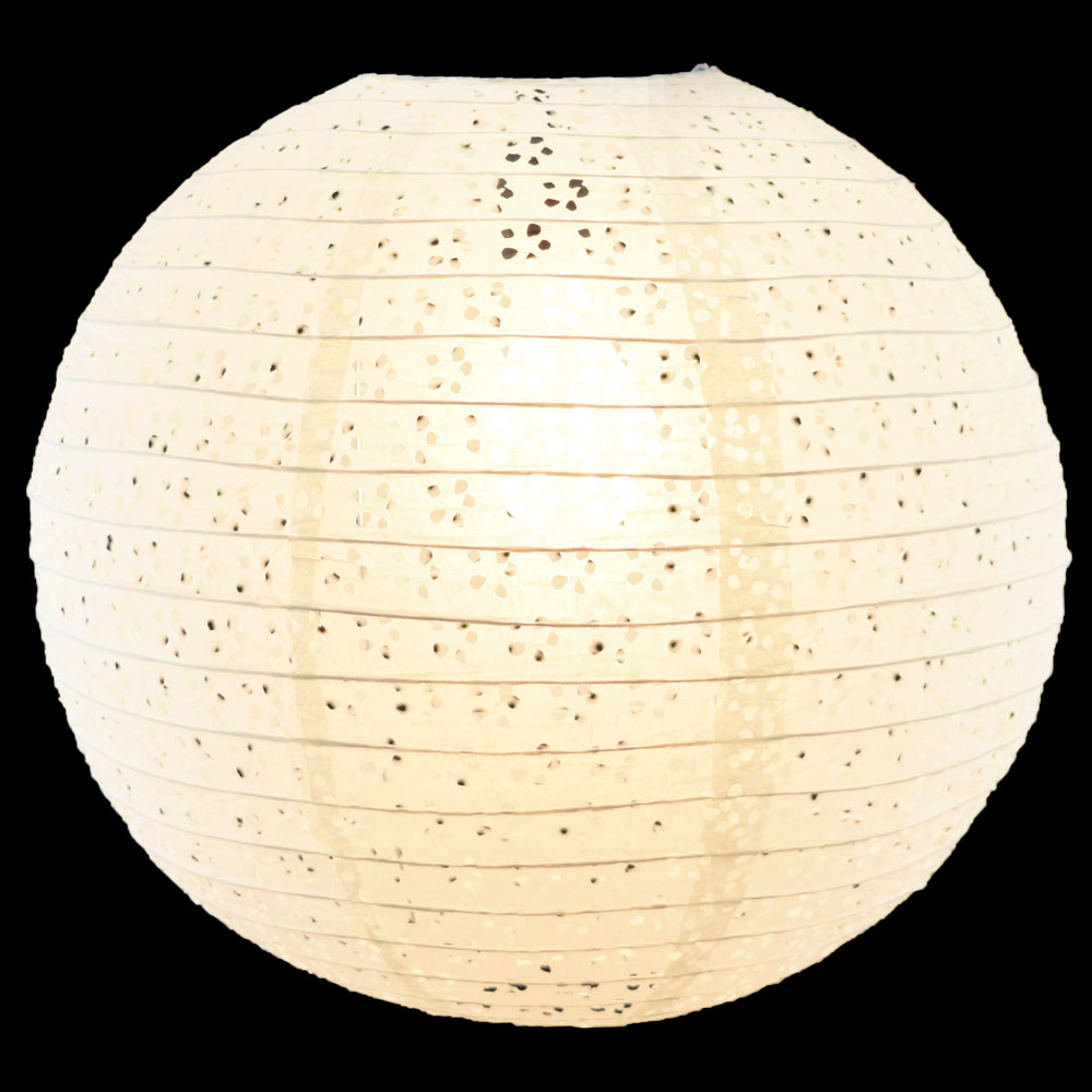 11-pc Gold / White New Year's Eve Celebration Party Pack Paper Lantern Combo Set