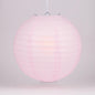 BULK PACK (5) 18" Pink Round Paper Lantern, Even Ribbing, Chinese Hanging Wedding & Party Decoration - PaperLanternStore.com - Paper Lanterns, Decor, Party Lights & More