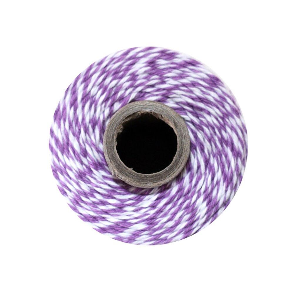 Bellflower Purple Striped Baker's Twine 240 Yards - PaperLanternStore.com - Paper Lanterns, Decor, Party Lights & More