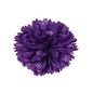 Purple 15 Inch Tissue Paper Flower Pom Pom - PaperLanternStore.com - Paper Lanterns, Decor, Party Lights & More