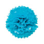 Peacock Blue 15 Inch Tissue Paper Flower Pom Pom - PaperLanternStore.com - Paper Lanterns, Decor, Party Lights & More