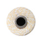 Ivory Striped Baker's Twine 240 Yards - PaperLanternStore.com - Paper Lanterns, Decor, Party Lights & More