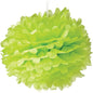 Chartreuse Green 15 Inch Tissue Paper Flower Pom Pom - PaperLanternStore.com - Paper Lanterns, Decor, Party Lights & More