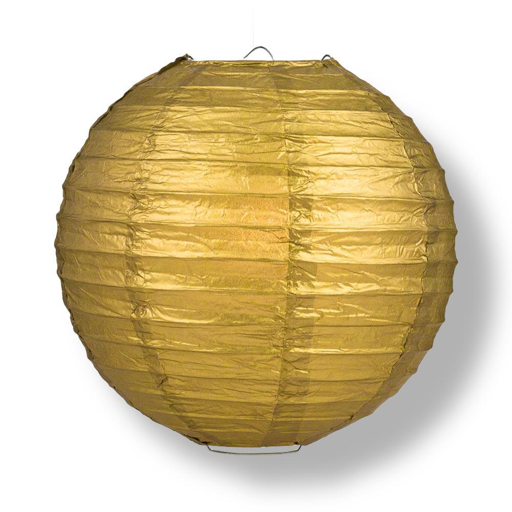 Kansas City Pro Baseball 14-inch Paper Lanterns 5pc Combo Party Pack - Royal Blue, Gold & White - PaperLanternStore.com - Paper Lanterns, Decor, Party Lights & More