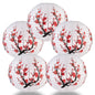 5 PACK | 14" Japanese Plum Tree Paper Lantern - PaperLanternStore.com - Paper Lanterns, Decor, Party Lights & More